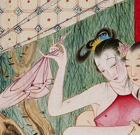 彬县-迫于无奈胡也佛画出《金瓶梅秘戏图》，却因此成名，其绘画价值不可估量
